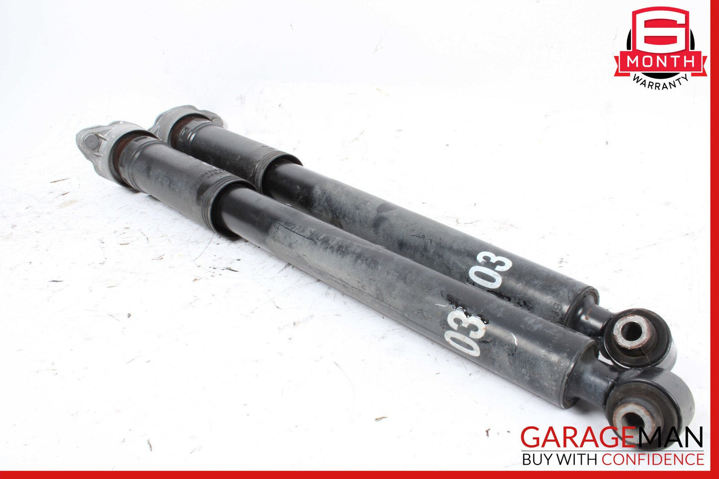 08-14 Mercedes W204 C250 C300 Rear Left & Right Shock Absorber Struts Set of 2
