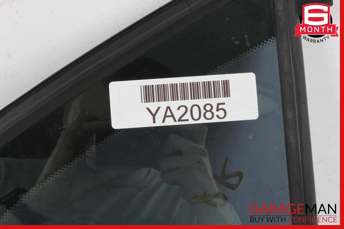 07-13 Mercedes W221 S550 Rear Right Passenger Side Quarter Door Window Glass OEM