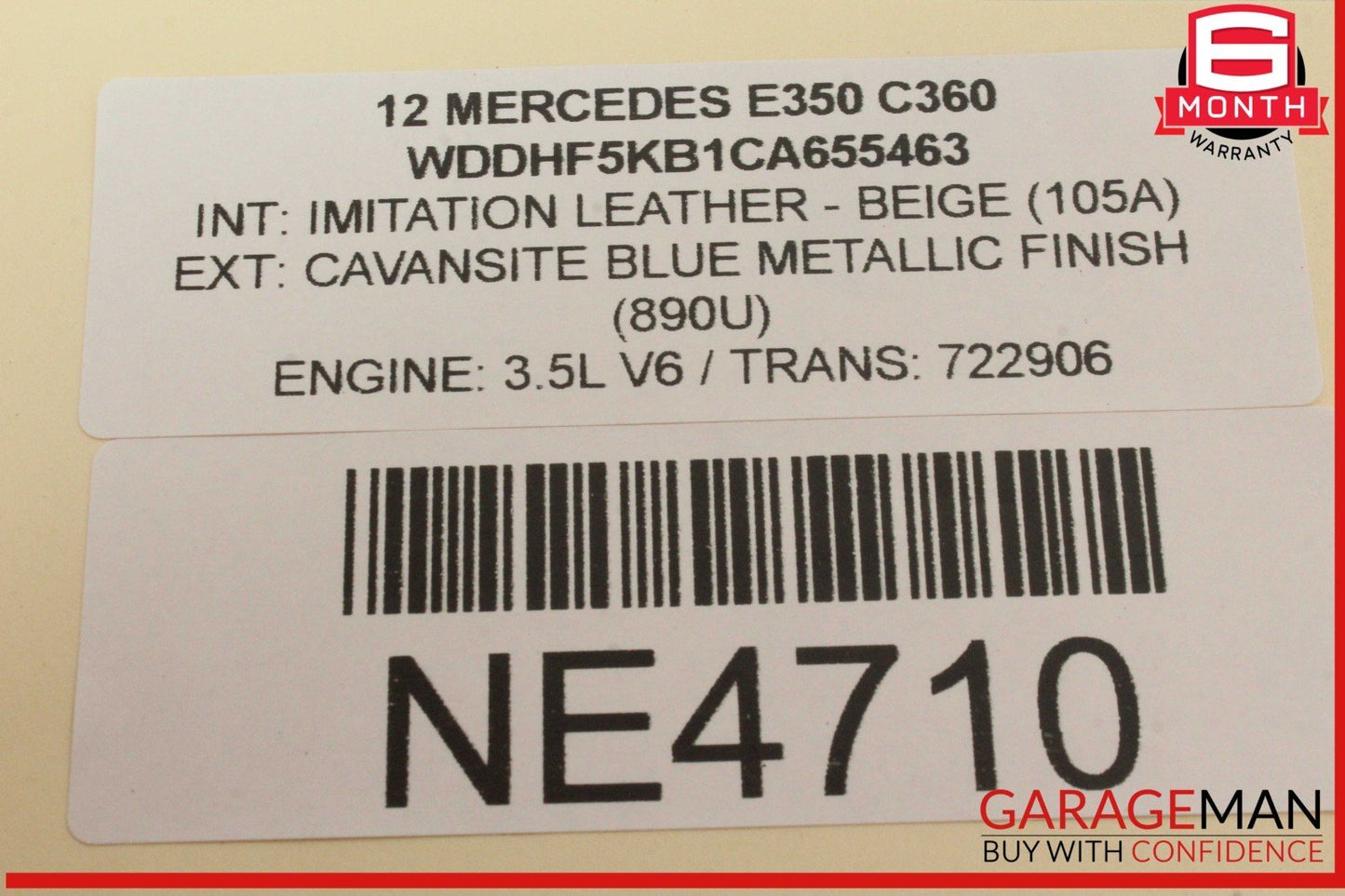 10-17 Mercedes W212 E350 E400 CLS550 Rear View Backup Back Up Parking Camera OEM