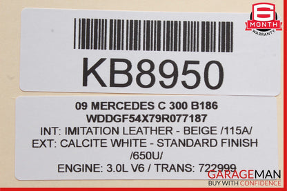 08-12 Mercedes W204 C300 Console Command Controller Knob Multi Switch Module OEM
