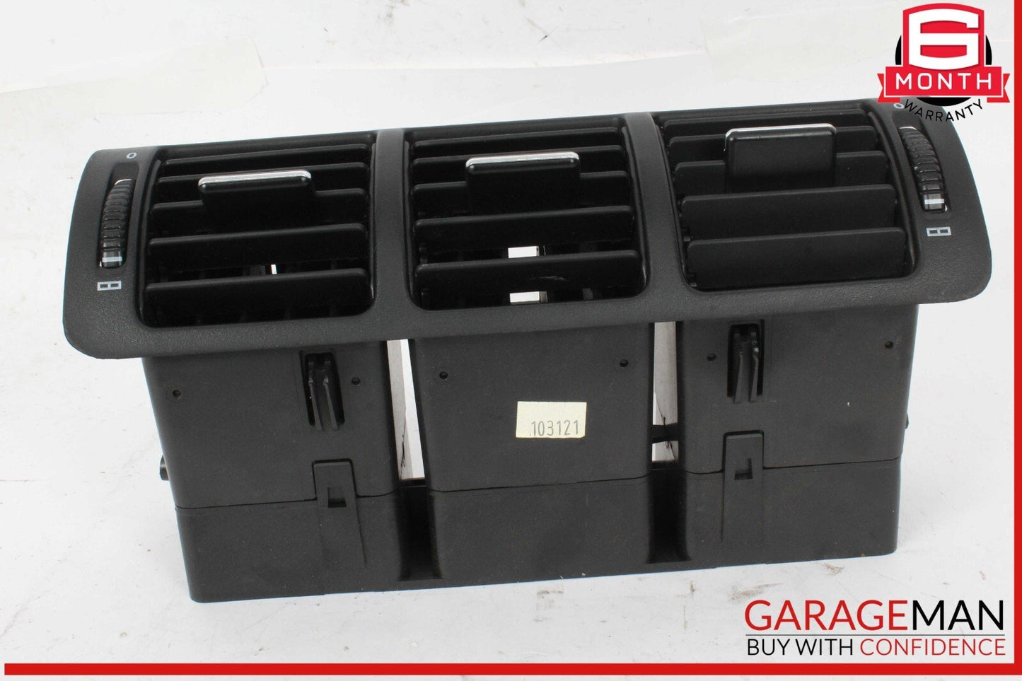 98-05 Mercedes W163 ML350 ML430 Dashboard Center A/C AC Air Vent Trim Black OEM