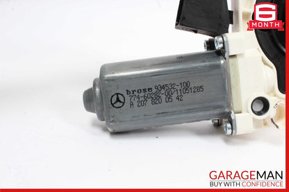 10-20 Mercedes W218 CLS500 SL550 Rear Left Door Window Regulator Motor Unit