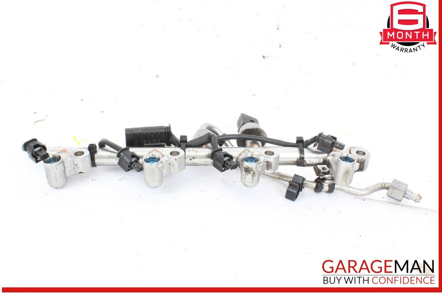 12-15 Mercedes W204 C250 SLK250 1.8L M271 Fuel Injector Rail Line Assembly OEM