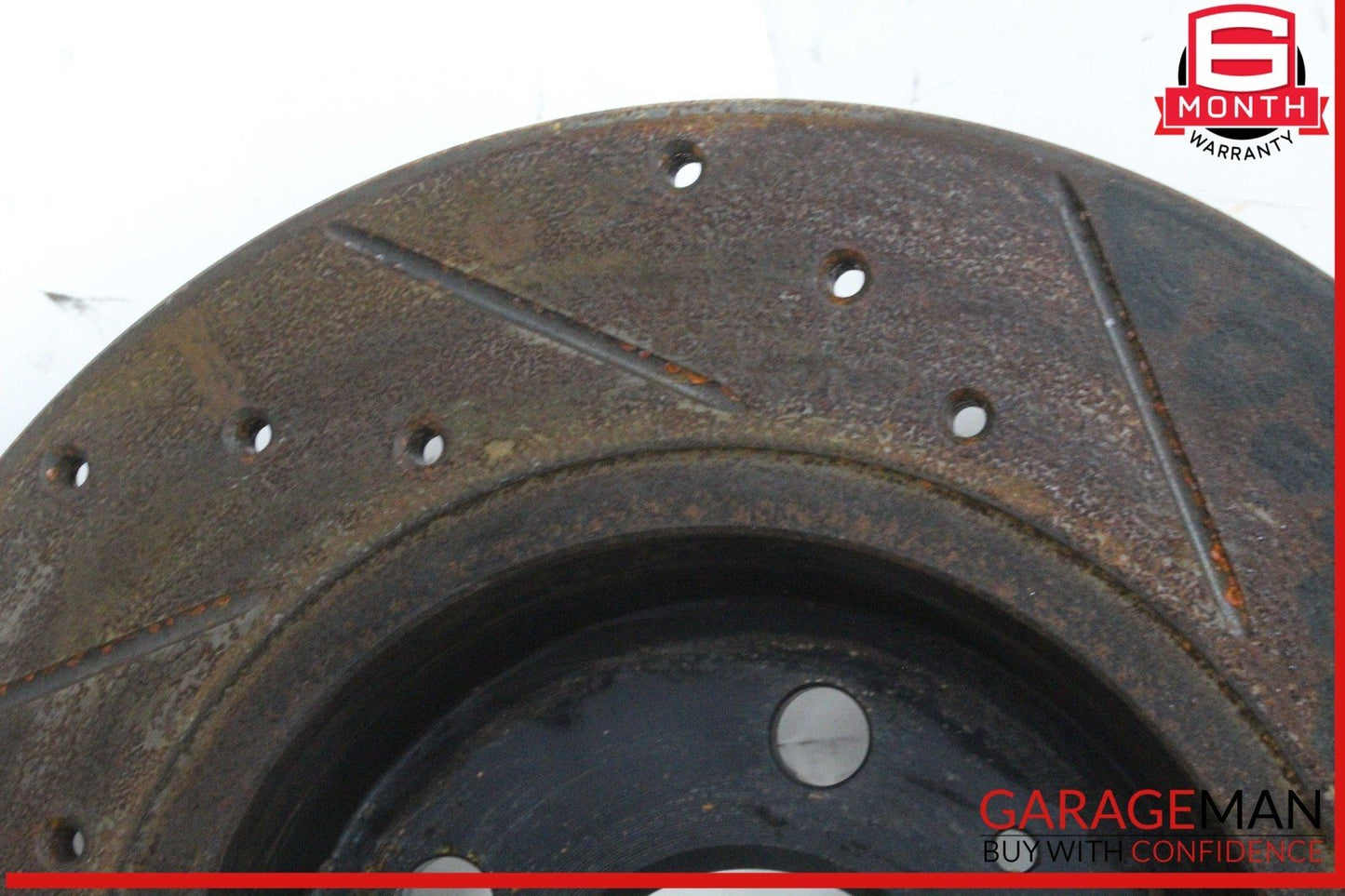 09-16 Audi A4 Rear Left and Rear Right Side Brake Disc Rotor Set OEM