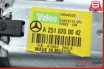 06-12 Mercedes X164 GL450 4MATIC Rear Windshield Glass Wiper Motor OEM
