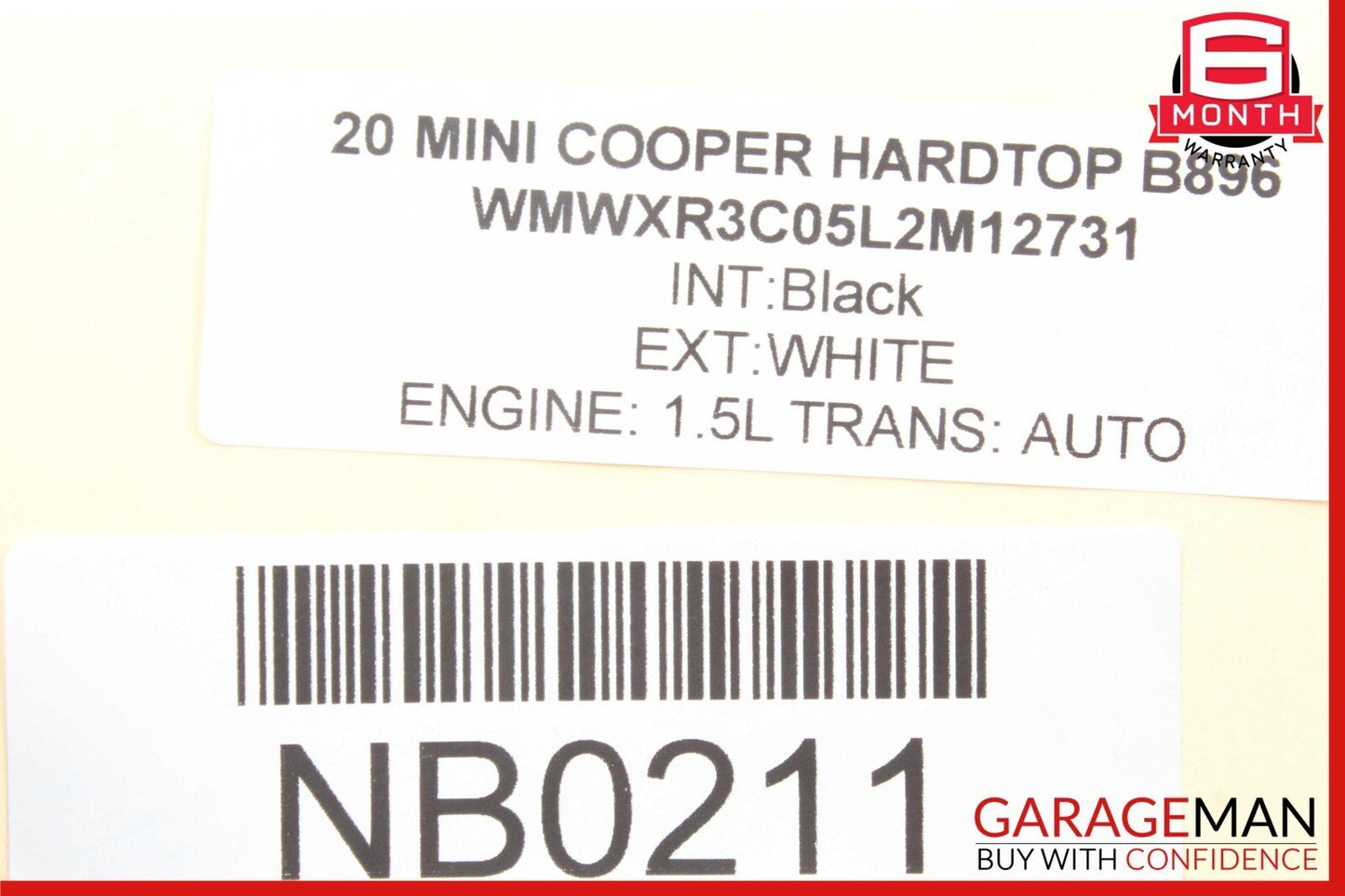 16-20 Mini Cooper Front Left Lower Suspension Control Arm 6882843