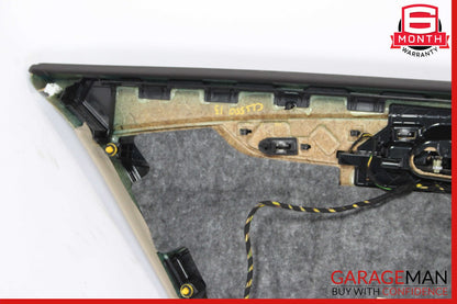 12-14 Mercedes W218 CLS550 Rear Right Side Interior Door Panel Beige OEM