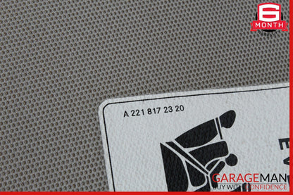 10-17 Mercedes W207 E350 C350 Front Right Side Sun Visor Shade Sunvisor Gray
