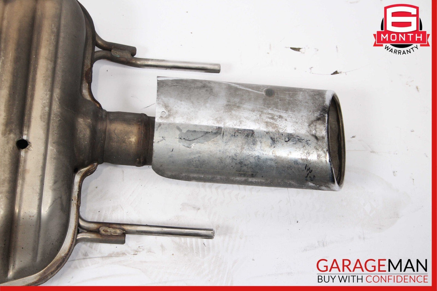 07-09 Mercedes W221 S550 S600 AMG Sport Rear Exhaust Muffler Tips Set of 2 Pc