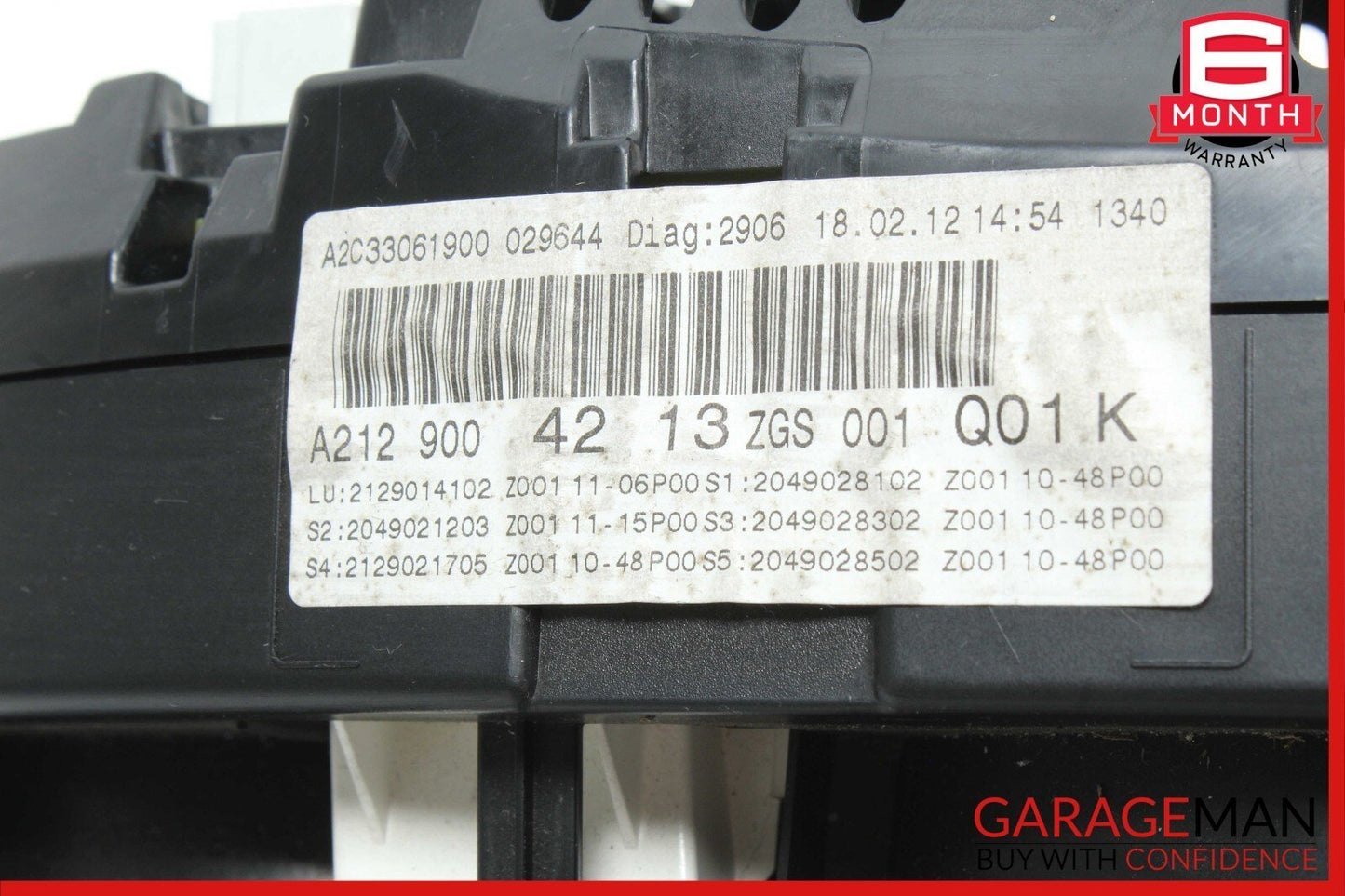 2012 Mercedes W207 E550 E350 Instrument Cluster Speedometer 2129004213 OEM