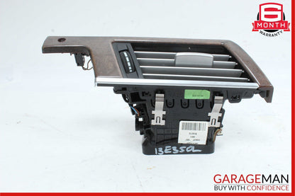 10-13 Mercedes W212 E350 Dashboard Dash AC A/C Air Vent Left Trim Wood OEM