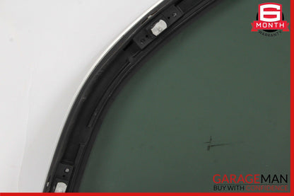 03-10 Porsche Cayenne 955 957 Rear Right Door Quarter Window Glass Panel Assy