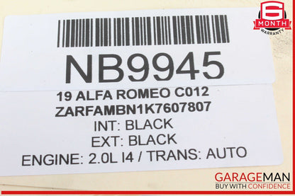 17-22 Alfa Romeo Giulia Left Side Roof Curtain Airbag Air Bag OEM