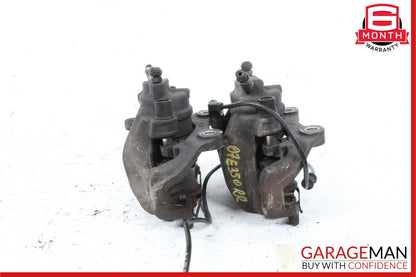07-11 Mercedes W211 E350 E550 Rear Left & Right Brake Caliper Calipers Set OEM