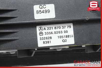 07-14 Mercedes W221 S550 CL550 Instrument Cluster Control Switch 2218703779 OEM