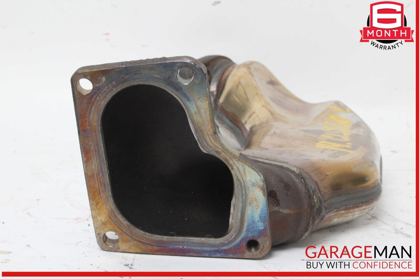 12-18 Mercedes W218 CLS550 4.6L Left Exhaust Pipe Adapter 2781400908 OEM