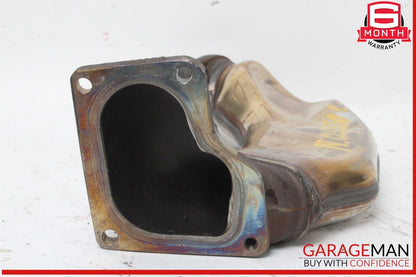 12-18 Mercedes W218 CLS550 4.6L Left Exhaust Pipe Adapter 2781400908 OEM