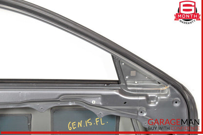 15-20 Genesis G80 Front Left Driver Side Exterior Door Shell Frame Panel OEM