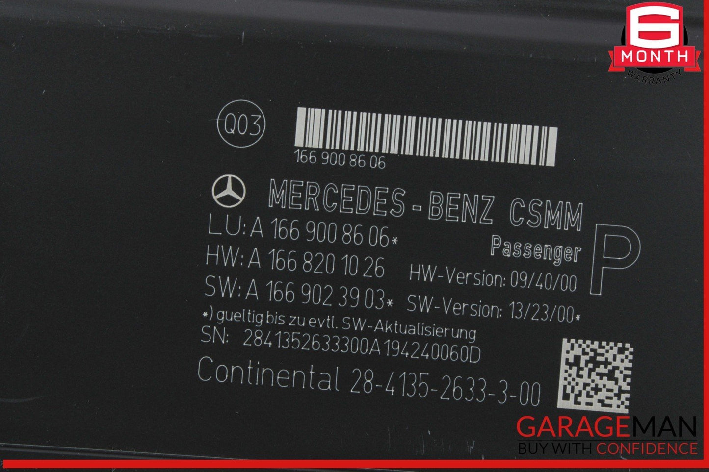 13-18 Mercedes X156 GLA250 GL450 GL550 Front Right Seat Control Module OEM