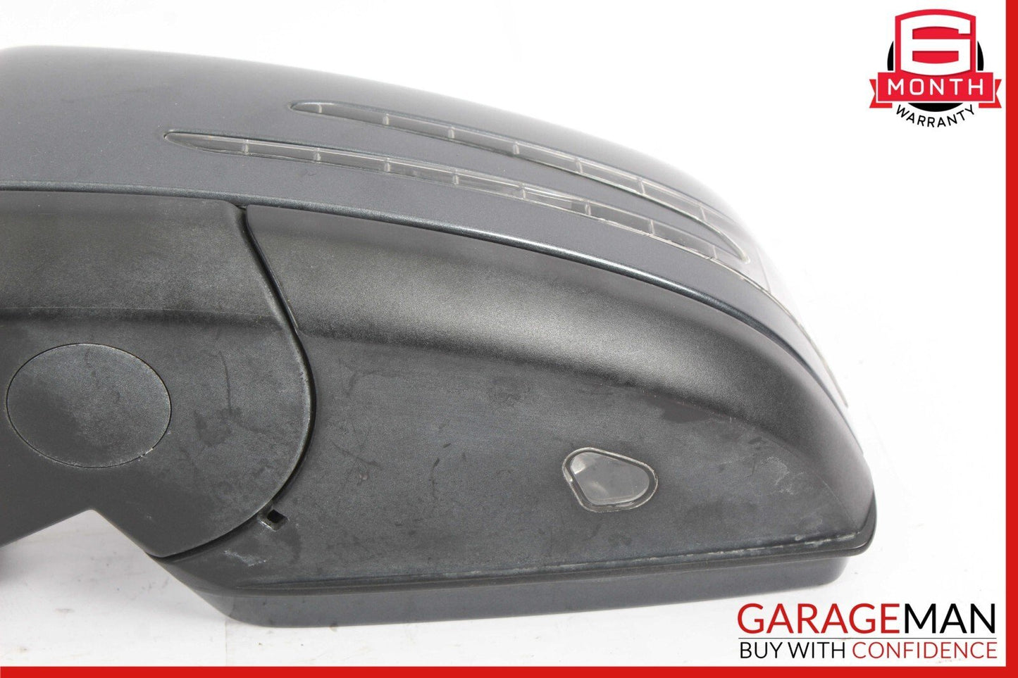 12-14 Mercedes W204 C250 Front Left Driver Side Mirror Rear View Door Flintgray