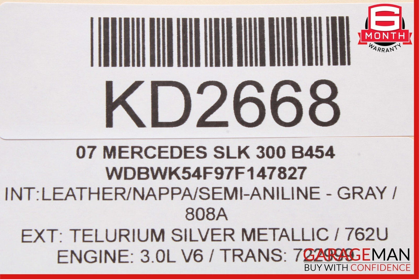 00-13 Mercedes R171 SLK300 CLK430 SL500 Engine Throttle Body 1131410125 OEM