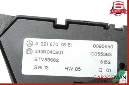 07-13 Mercedes W221 S550 CL600 Front Left Side Seat Adjust Controller Switch Set
