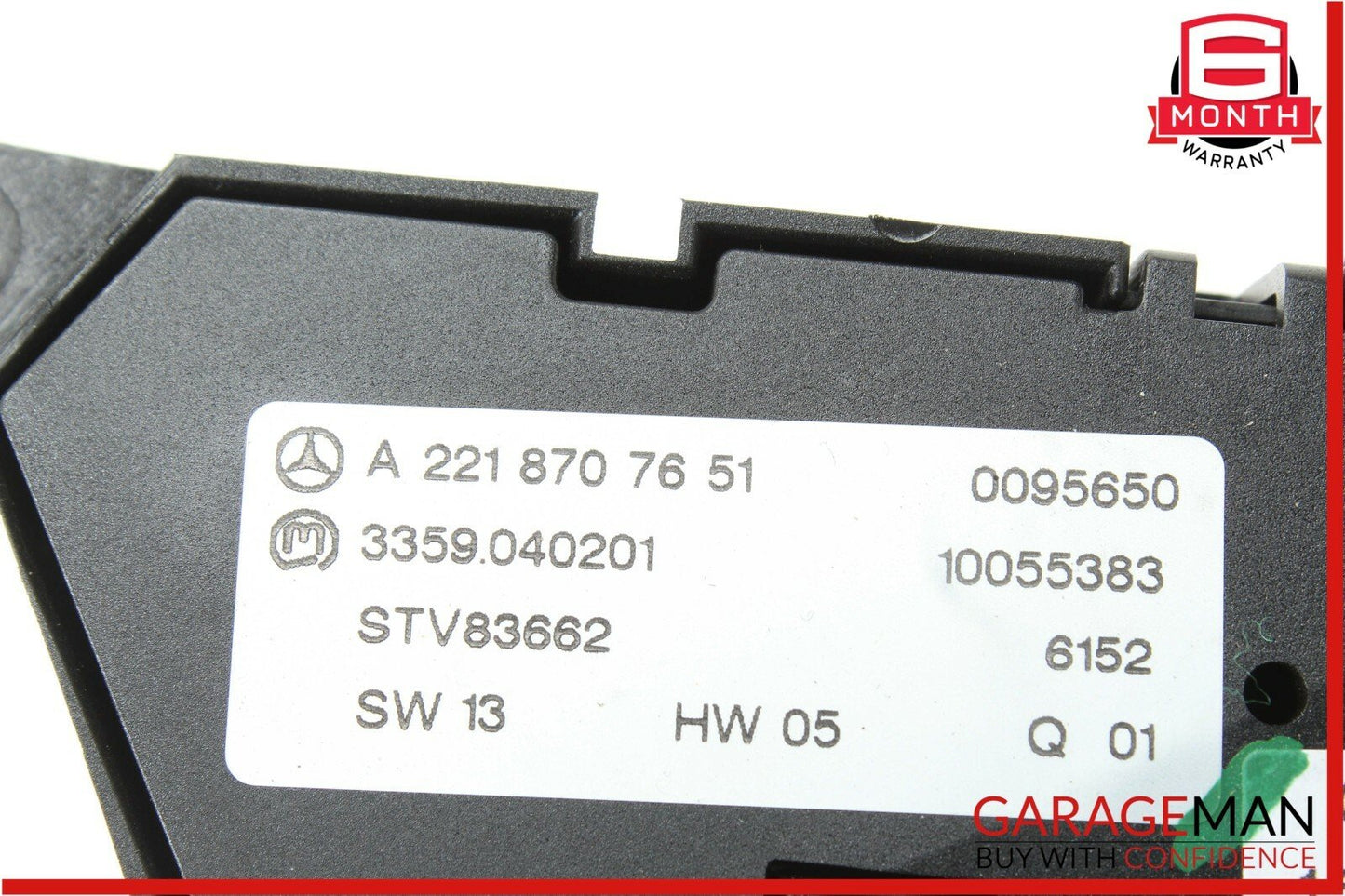 07-13 Mercedes W221 S550 CL600 Front Left Side Seat Adjust Controller Switch Set