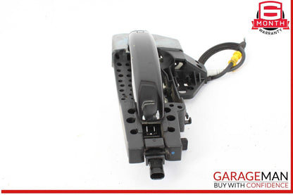 09-16 Audi S4 Front Left Driver Side Exterior Door Handle Black OEM