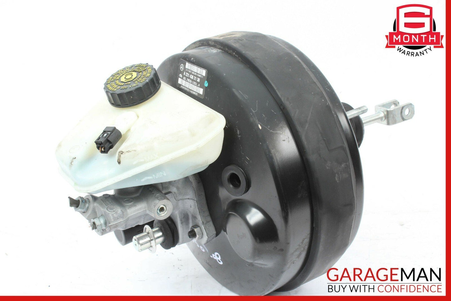 07-09 Mercedes W216 CL550 S550 Power Brake Booster Master Cylinder Reservoir OEM