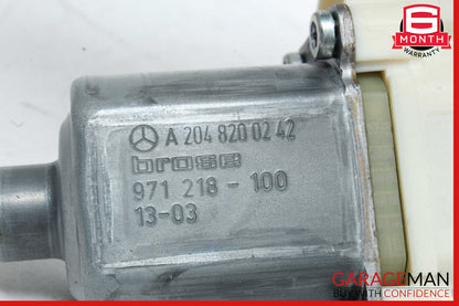 08-16 Mercedes W204 C250 C350 Front Right Door Window Regulator Motor OEM