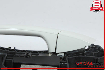 08-15 Mercedes X204 GLK350 Rear Left Driver Side Exterior Door Handle White OEM