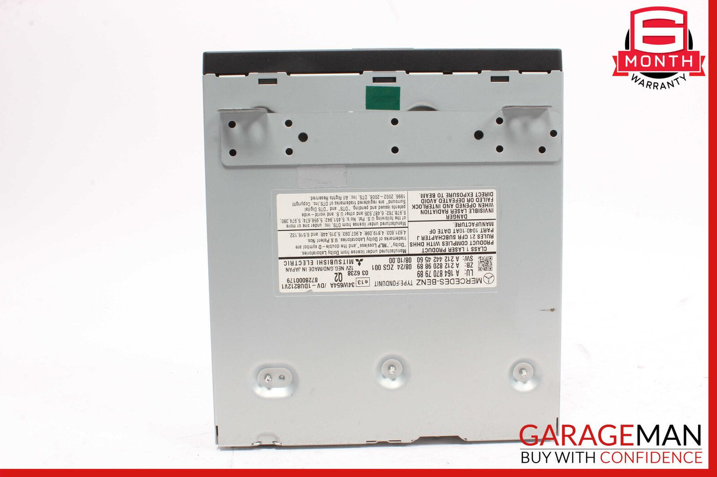 07-09 Mercedes X164 GL450 R350 ML350 DVD Video Player 1648707989 OEM