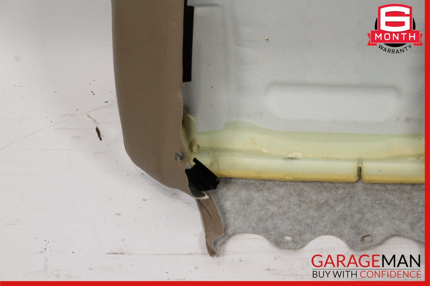 08-14 Mercedes W204 C250 C350 Sedan Front Right Top Upper Seat Cushion Beige OEM