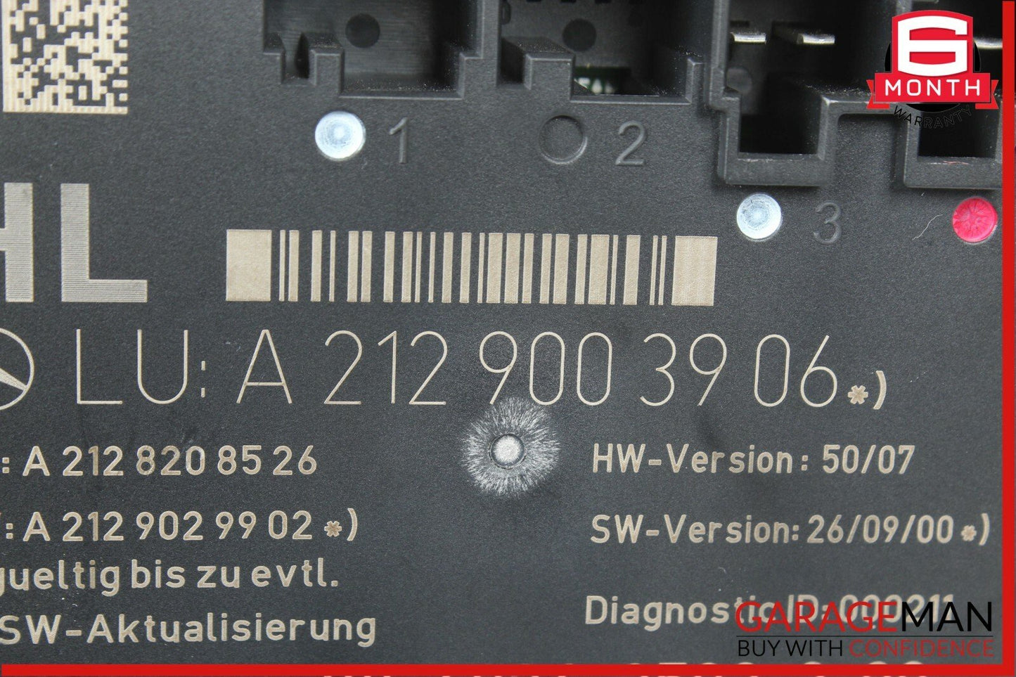 08-14 Mercedes W204 C250 C300 Sedan Rear Left Side Door Controller Module Unit