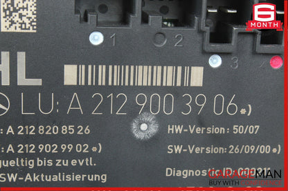 08-14 Mercedes W204 C250 C300 Sedan Rear Left Side Door Controller Module Unit