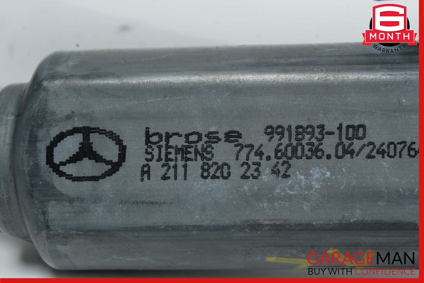 03-09 Mercedes W211 E500 E550 E63 Rear Left Side Window Regulator Motor Unit