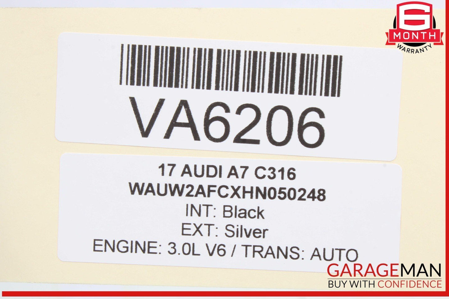12-18 Audi A7 SQ5 Rear Right Passenger Side Window Regulator Motor 8K0959801B