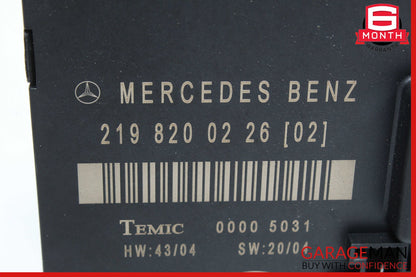 06-11 Mercedes W219 CLS550 Rear Left Door Control Module 2198200226 OEM