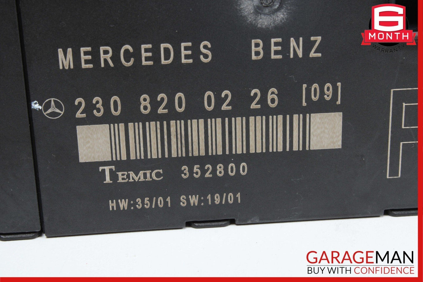 03-12 Mercedes R230 SL500 SL550 SL55 AMG Front Right Side Door Control Module