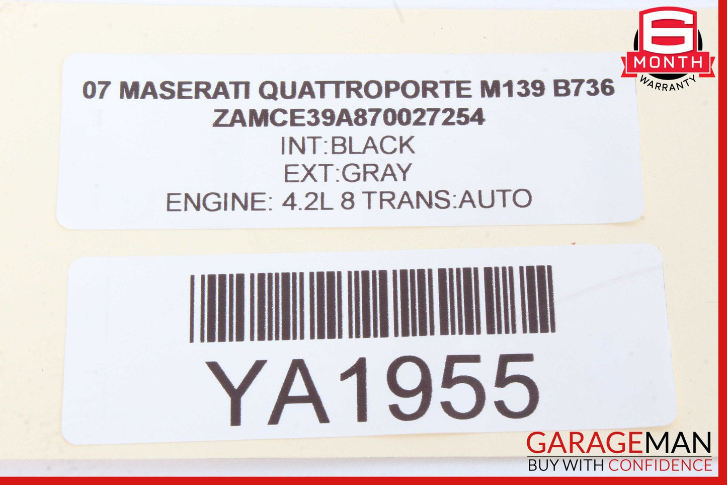 03-13 Maserati Quattroporte M139 Headlight Control Switch Module OEM