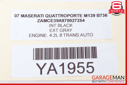 03-13 Maserati Quattroporte M139 Headlight Control Switch Module OEM