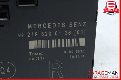 06-11 Mercedes W219 CLS500 Front Right Side Door Computer Control Module OEM
