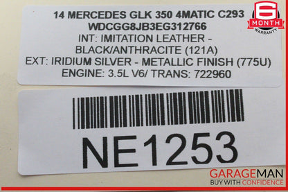 10-15 Mercedes X204 GLK350 4MATIC Front Right Side Door Lock Latch Actuator OEM