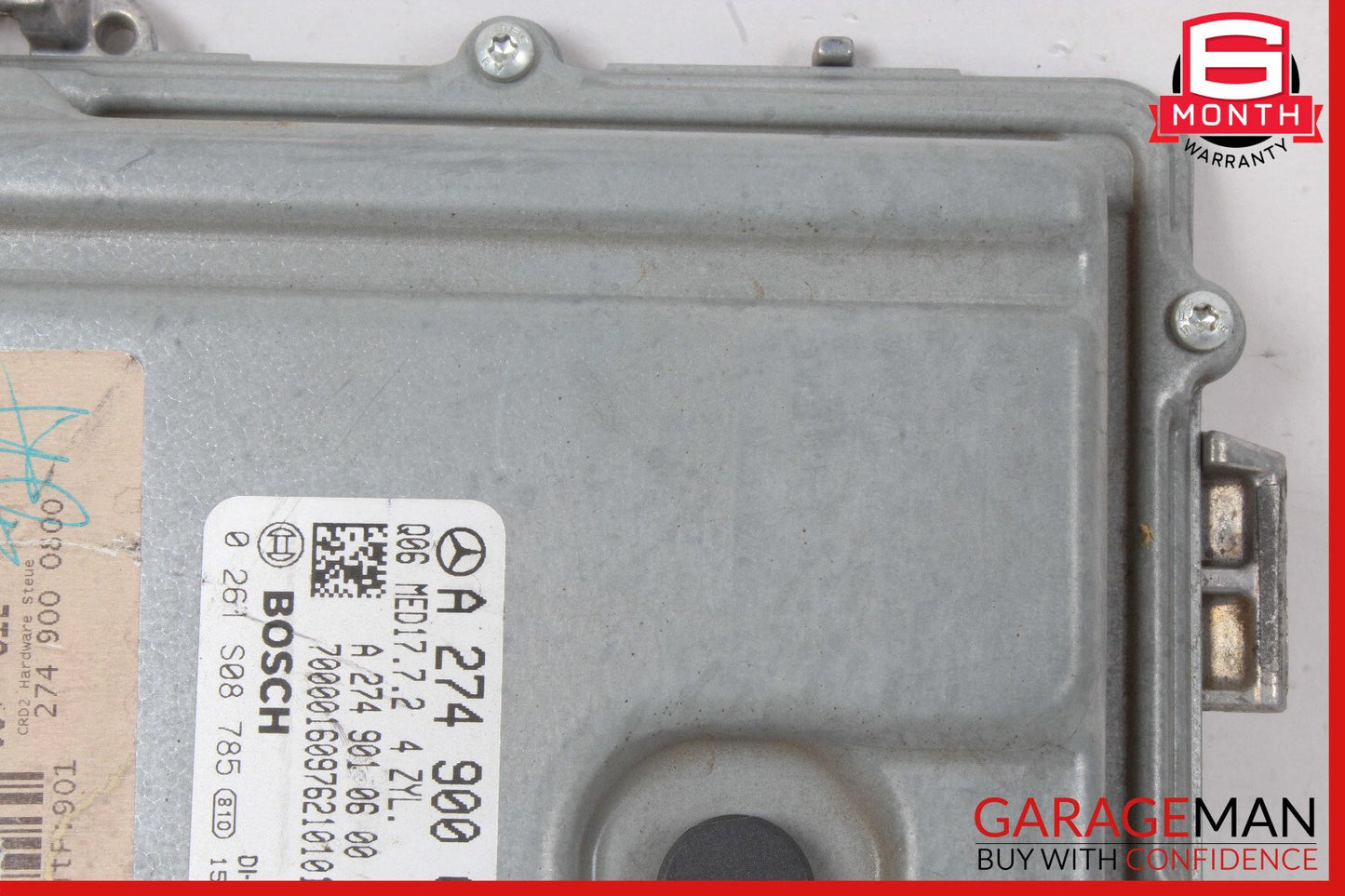 15-20 Mercedes W205 C300 GLC350e E300 M274 2.0L ECU ECM Engine Control Module