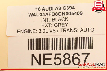 12-18 Audi A8 S7 A6 A7 RS7 Active Air Suspension Control Module 4G0907553G OEM
