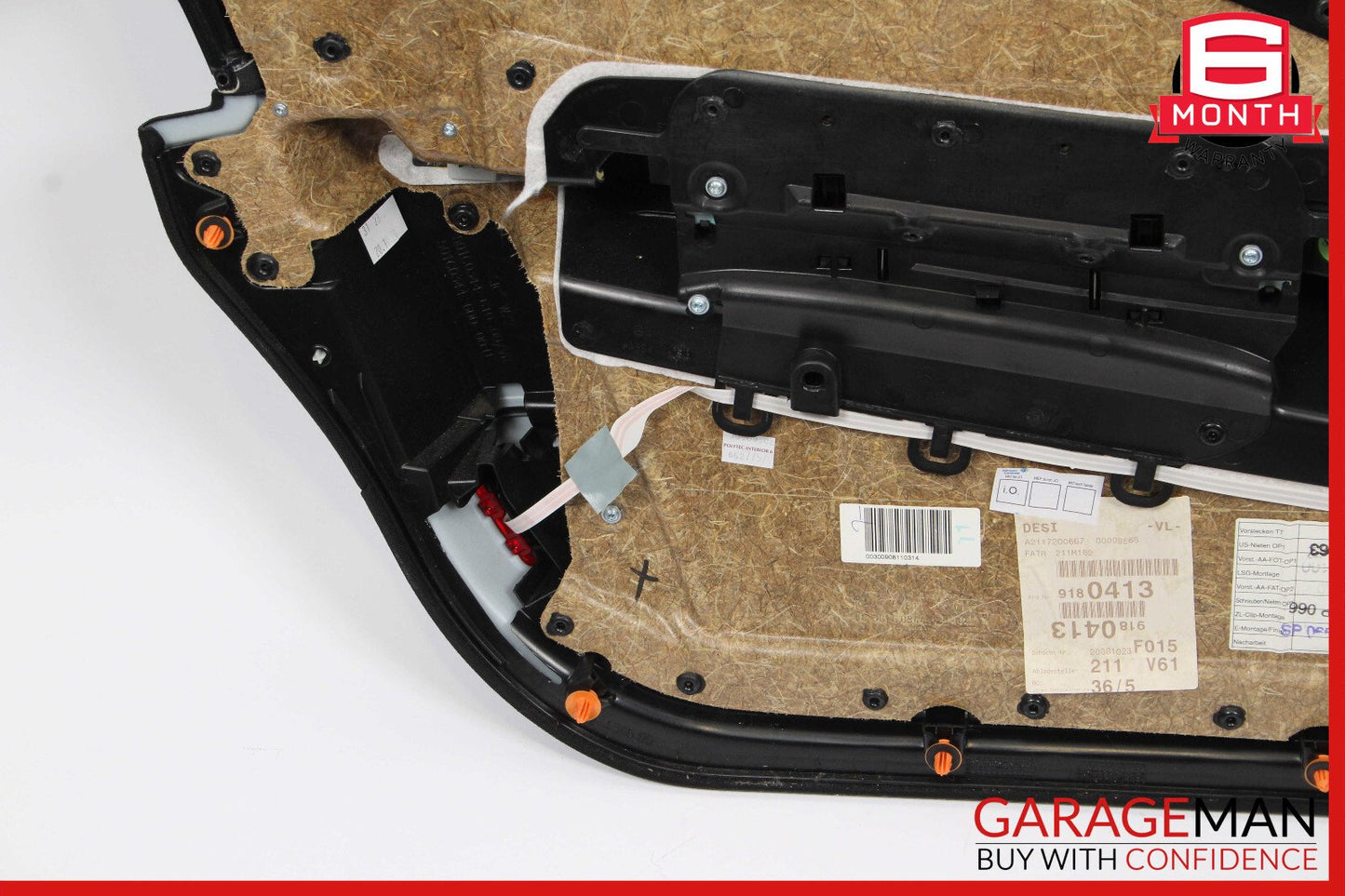 07-09 Mercedes W211 E350 Front Right Passenger Side Interior Door Panel OEM