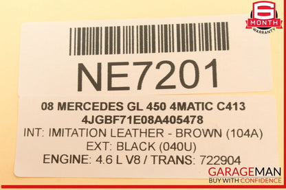 06-13 Mercedes X164 GL450 4MATIC Rear Trunk Liftgate Lock Latch Actuator OEM
