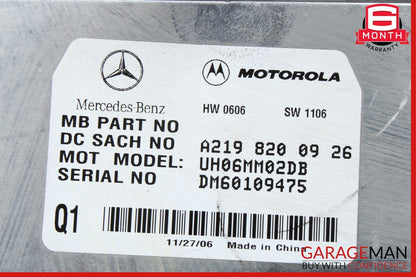 06-12 Mercedes GL450 E350 R350 Communication Control Controller Module Unit OEM