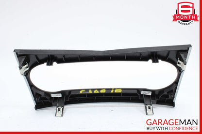 08-11 Mercedes W204 C350 C63 AMG A/C Climate Control Switch Trim Bezel OEM