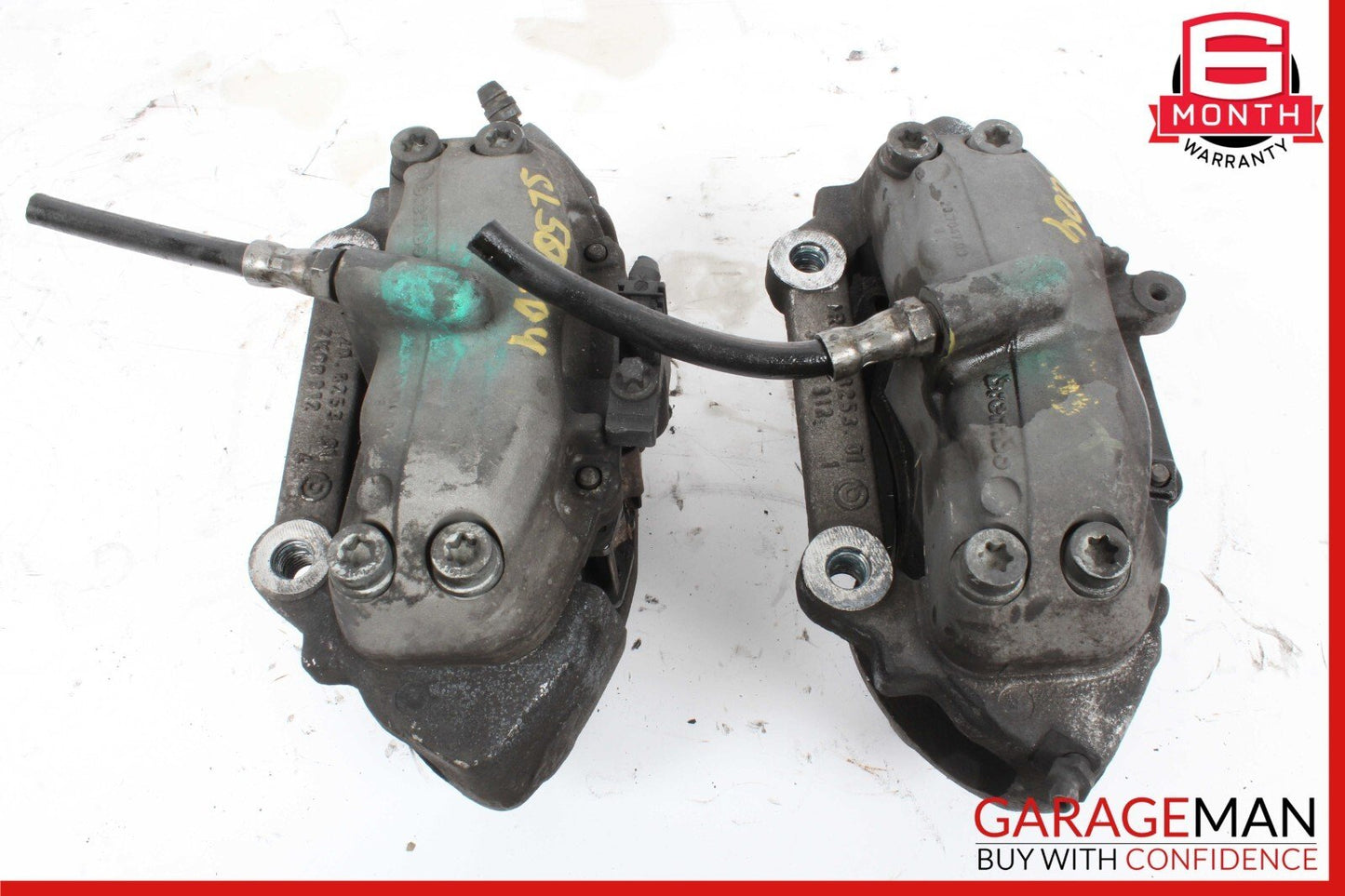 03-06 Mercedes SL500 CLS500 CL600 Front Brake Calipers Caliper Set of 2 Pc